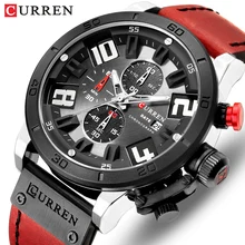 CURREN хронограф мужские часы Топ люксовый бренд Модные кварцевые наручные часы для мужчин s Спорт на открытом воздухе армейские часы Relogio Masculino
