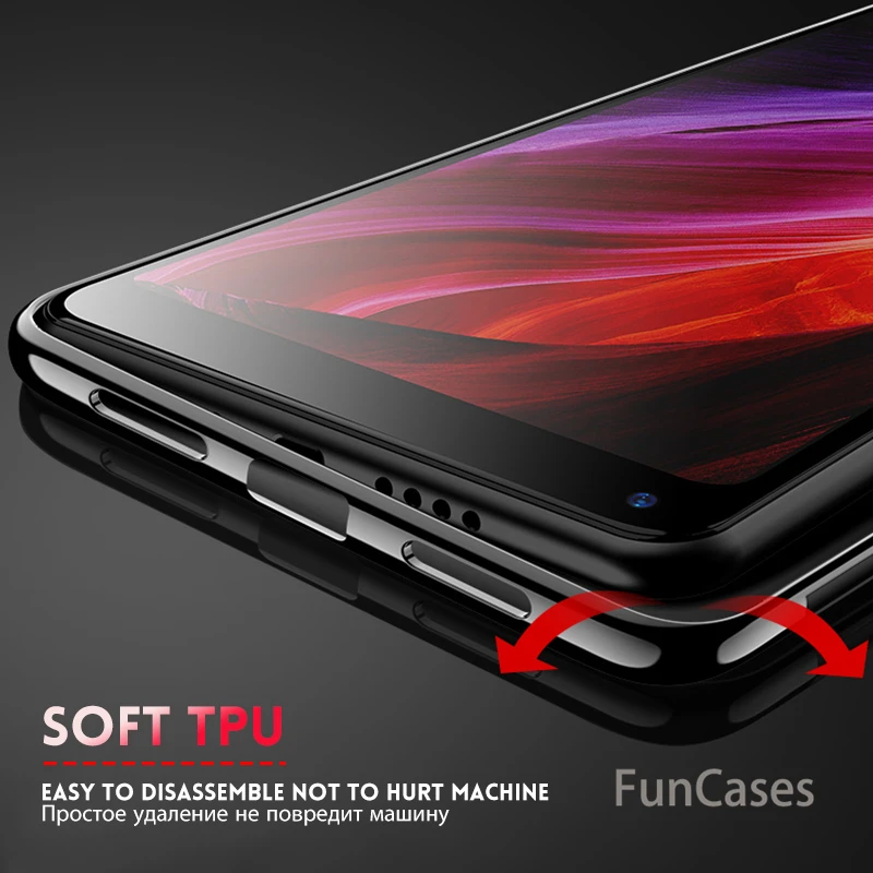 Мягкий силиконовый чехол из ТПУ для Xiao mi F1 MAX3 6 8 SE lite A2 A1 x2 прозрачная задняя крышка