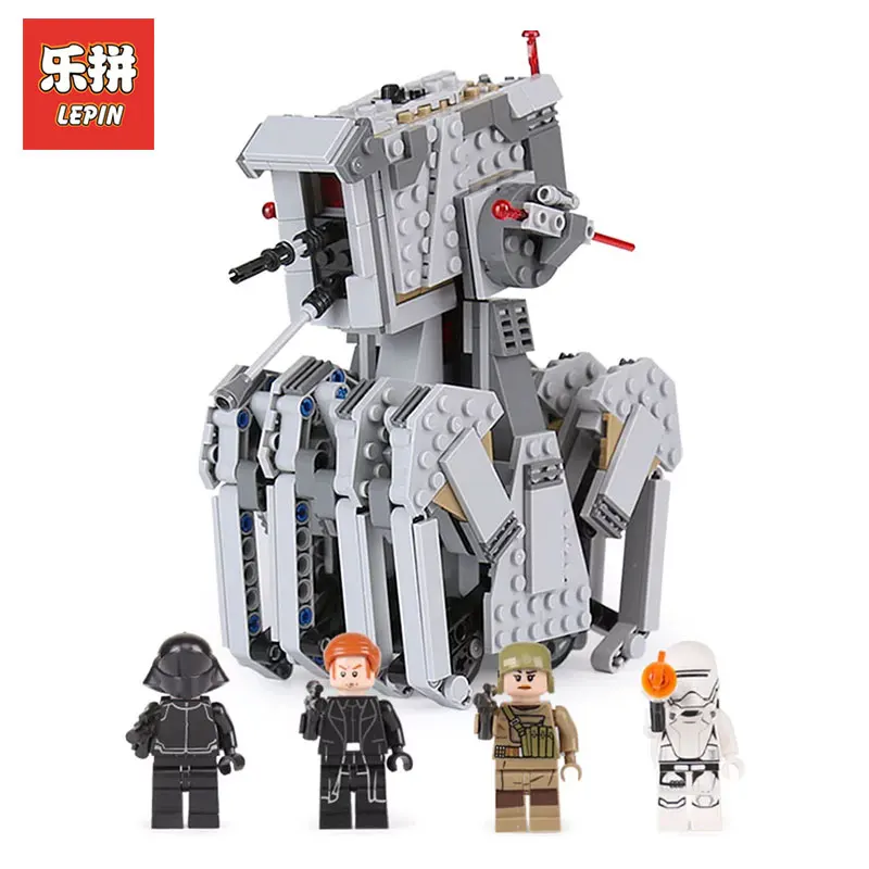 

LEPIN 05126 620Pcs The First order scout walker Set Genuine Star Wars LegoINGlys 75177 model Building Blocks Bricks Toys