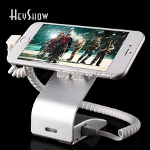 10x для безопасности мобильного телефона Подставка Iphone Защита от взлома система мобильного телефона анти вор Дисплей Держатель с функцией зарядки сигнализации