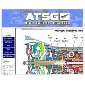 

Latest 2017V ATSG software automatic transmission repair manual (Automatic Transmissions Service Group Repair Information)