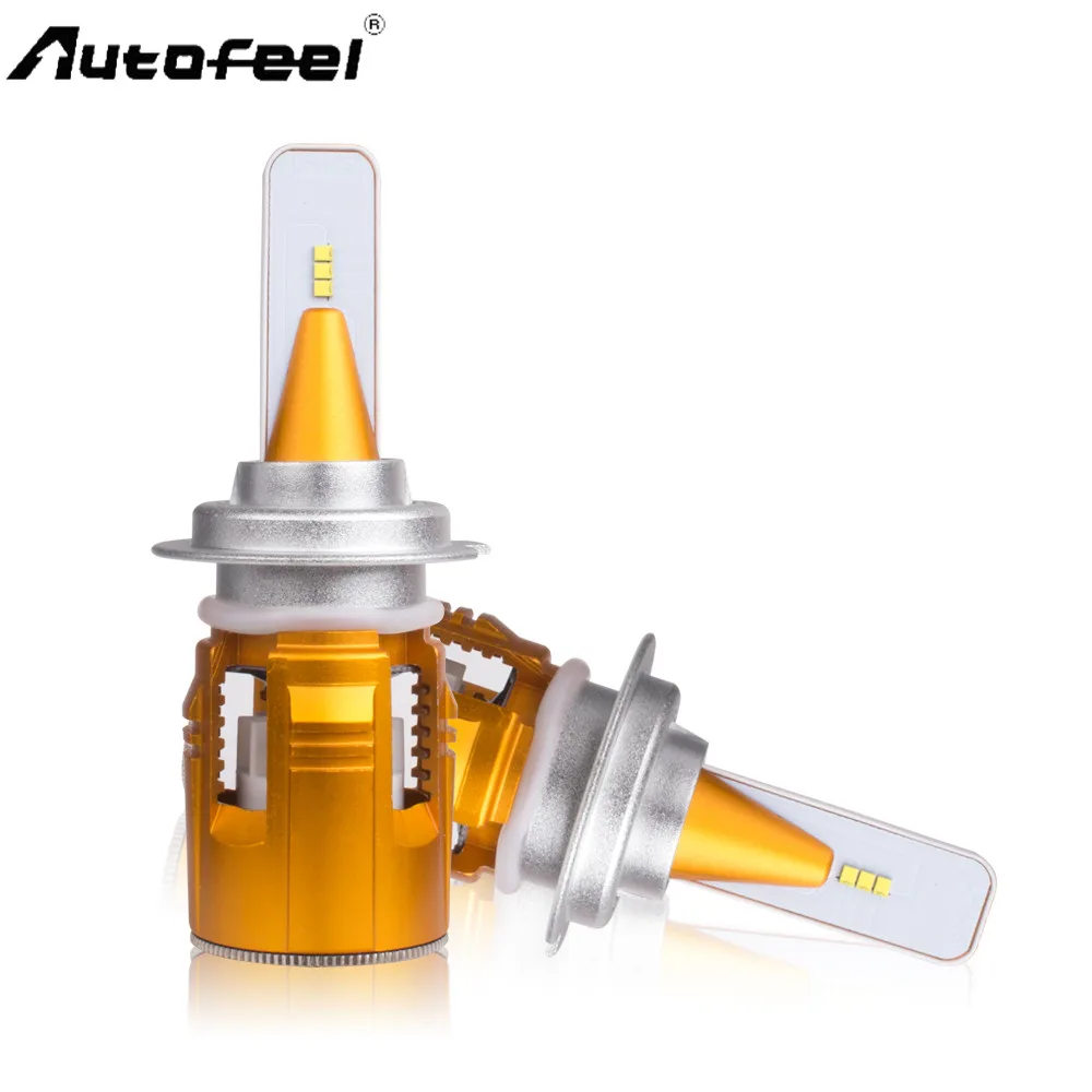 Autofeel 9005 HB3 Car LED Headlight Bulbs 30W 7200LM Imported ZES Chip LED Headlamp Fog Light