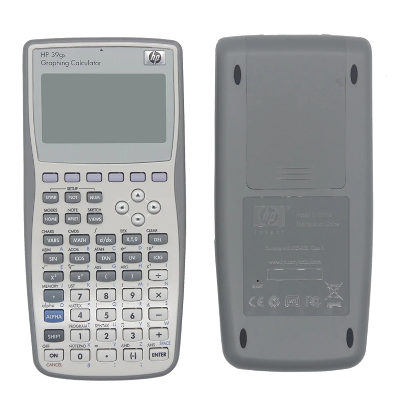 HP 4pcs Handheld Calculator 99 New 39gs Student's Scientific Line