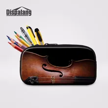 Dispalang модные косметички для девочек скрипки дизайн пенал для карандаша, ручки Женская сумочка для косметики канцелярские ручки сумка, школьные принадлежности