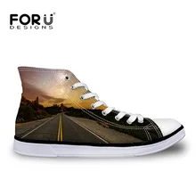 FORUDESIGNS/Мужская обувь из вулканизированной кожи с высоким берцем для путешествий и путешествий модная классическая повседневная мужская обувь из холстины для мальчиков-подростков