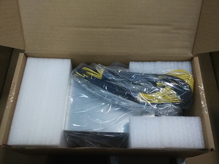 Оригинальный Bitmain 6PIN * 10 Antminer APW3 + 12 1600 Вт источник питания BITMAIN PSU серии ETH antminer S9 L3 Z9