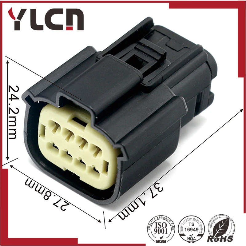 Бесплатная доставка 8pin Molex MX150 мужской и женский водонепроницаемый автомобильный