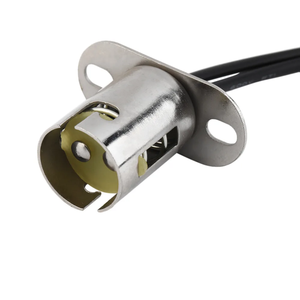 

Genuine 1157 BA15D LED Light Bulb Socket LED Bulb Holder Cable Wire Adapter Socket Converter With Wire For Car Turn Singal Lamp