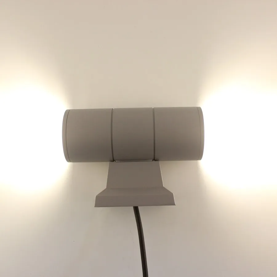 

JLAPRIRA 2x3W/Double source AC 85-265V IP65 Waterproof Outdoor LED Wall Light Up And Down Aluminum Wall Lamp For Garden Outdoor