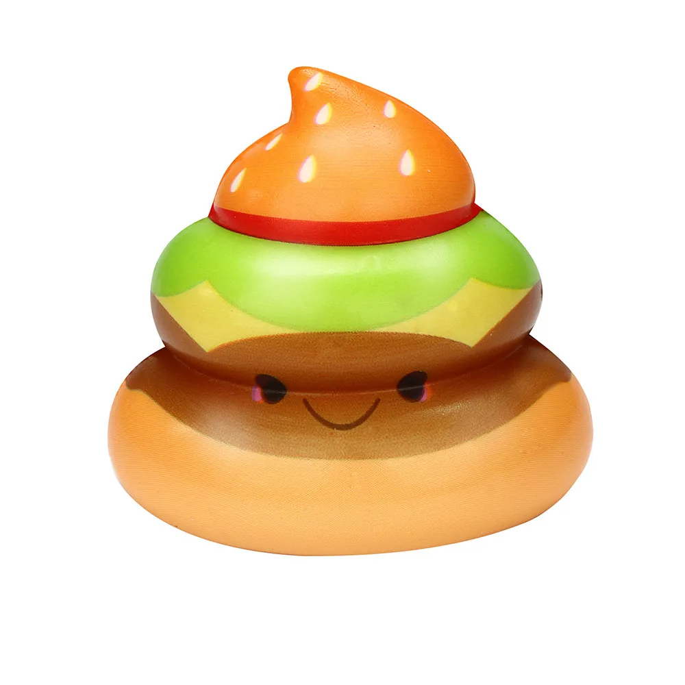 Игрушки для отдыха декоративные сжималки Kawaii Yummy Food Poo медленно