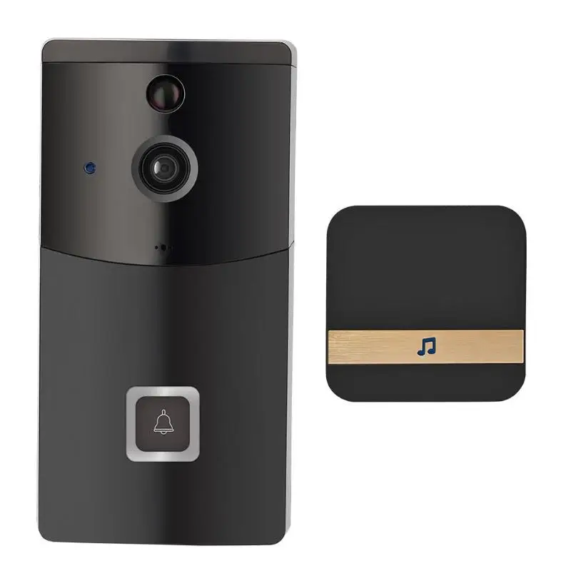 B10 Smart Беспроводной Wi-Fi Домофон видео Визуальный дверной звонок двухстороннее аудио движения PIR Сенсор инфракрасный безопасности дома