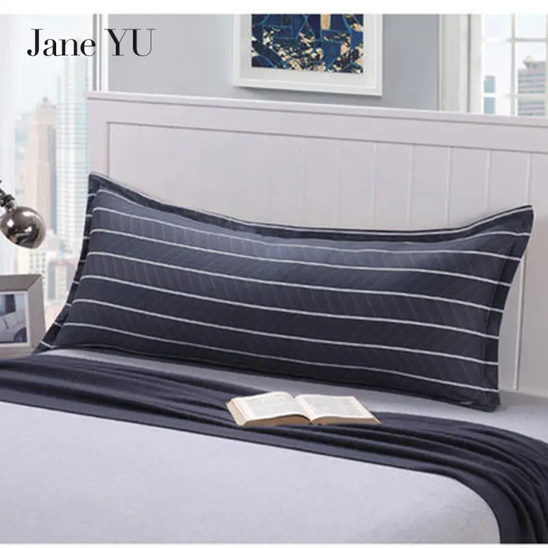 Jane YU 100% хлопок Мода 48*120 см 48*150 длинная подушка чехол мягкий воздухопроницаемый