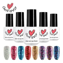 Гелевый лак для ногтей, 7 мл, УФ и светодиодный, алмазная серия, гель для ногтей, замачиваемый, сделай сам, Полупостоянный блеск, Гель-лак