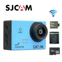 SJCAM SJ5000X Elite WiFi 4K 24fps Gyro Спортивная Экшн-камера+ дополнительная 1 шт. батарея+ зарядное устройство+ 32 Гб карта