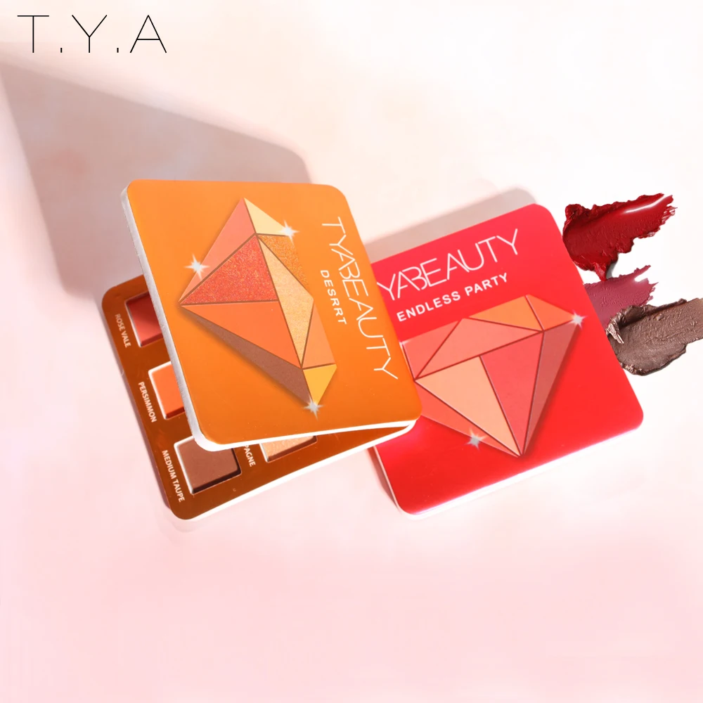 Matte diamond glitter Eyeshadow Palette Nude Minerals Professional Eye Shadow Powder ultra Pigment Cosmetic Waterproof