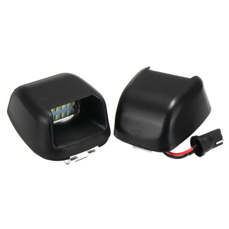 Для D40 2004-2018 Navara 2 шт. 18 Frontier Nissan Light LED белый номерной знак пара светодиодных
