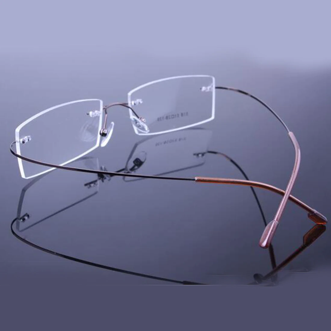 rimless flexible eyeglasses
