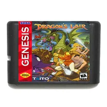 Игровая карта Dragon's lair 16 bit MD для игровой консоли Sega megadrive Genesis