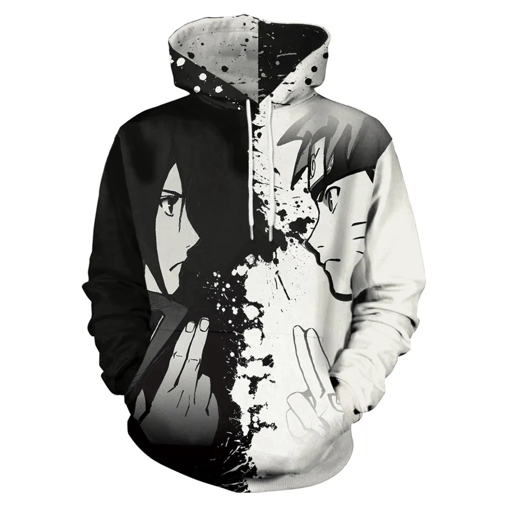 Naruto 3D Print Hoodies with Hat Men Round Neck Loose Sweatshirt Pullover Sudaderas Para Hombre Streetwear Winter Clothes Naruto 3D Print Hoodies with Hat Men Round Neck Loose Sweatshirt Pullover Sudaderas Para Hombre Streetwear Winter Clothes