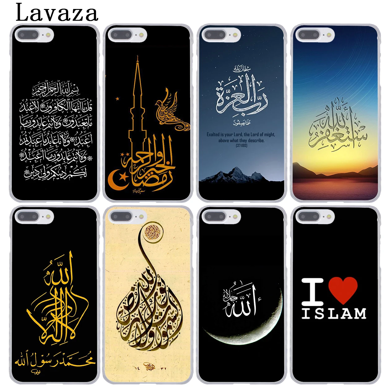 Твердый чехол для телефона Lavaza I love Muslim Islamic Gril Eyes Text iPhone XR X 11 Pro XS Max 7 8 6 6S 5 5S SE 4S 4