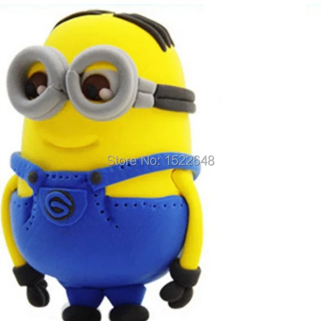 6 colors Minion Dave Modeling Air Clay Polymer Clay Set DIY Playdough