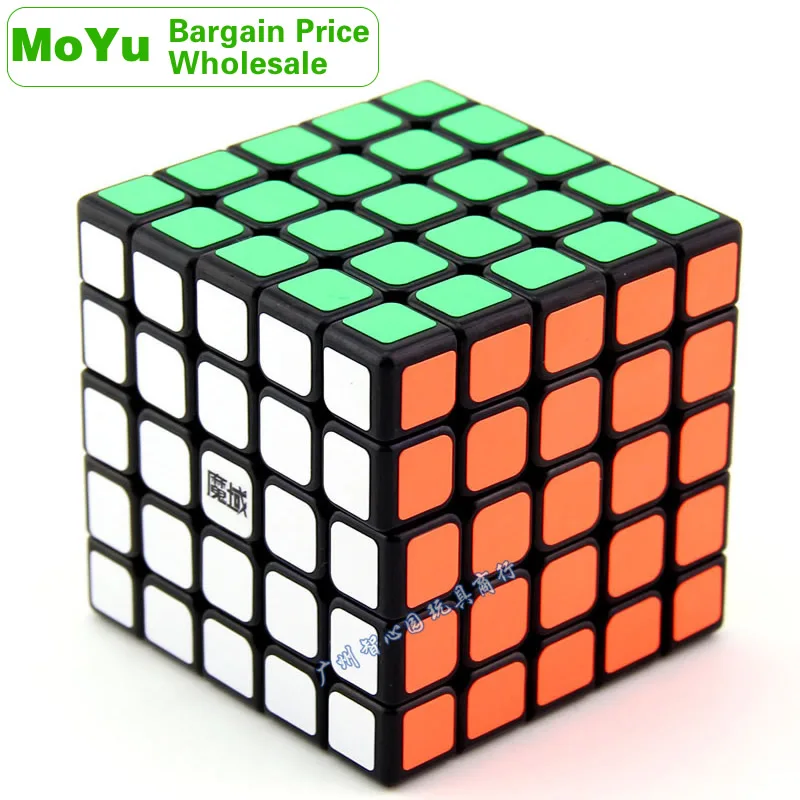

MoYu HuaChuang 5x5x5 Magic Cube Set 5x5 Wholesale Lots Bulk 10PCS Cubo Magico Neo Speed Cube Puzzle Antistress Toys For Kids