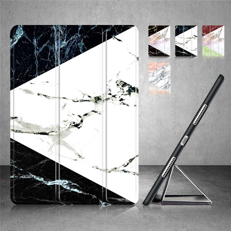 

For iPad Pro 11 inch New 2018 Marbling Case Smart Stand Cover Case with Auto Sleep/Wake Tablet Shockproof Protective Case A30
