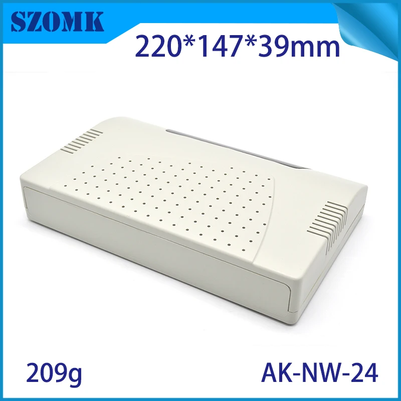 plastic router enclosure for electronics network junction housing abs plastic box for electrical plastic case szomk LED plastic housing outlet boxes (15)
