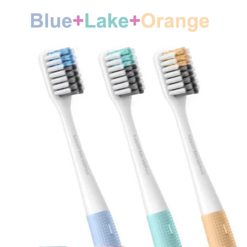 Xiao mi Doctor B Tooth mi щетка Глубокая очистка баса метод сандвиш-лопасти - Цвет: Blue Lake and Orange