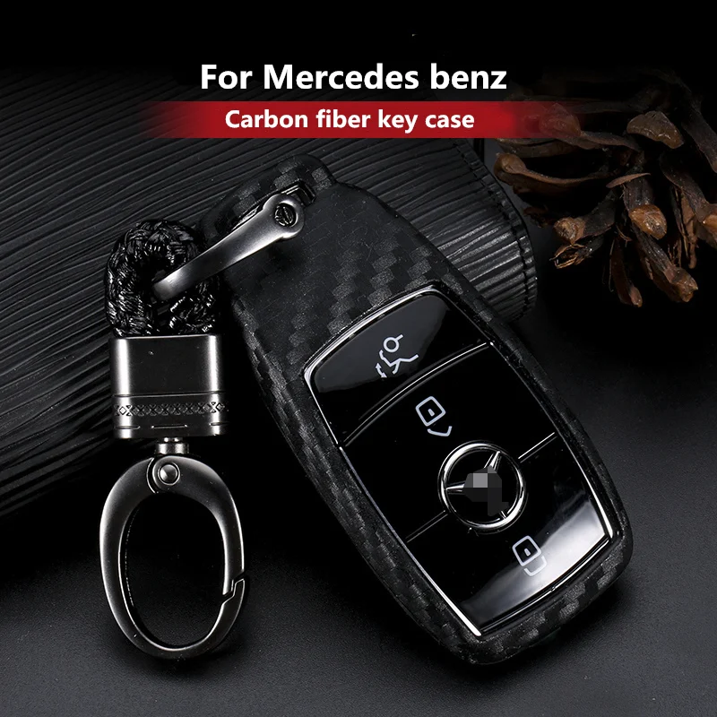

Car Smart Remote Protector Key Shell Case keyfob cover set For Mercedes Benz AMG 2016 2017E Serials E300 E200 Maybach S320L S450