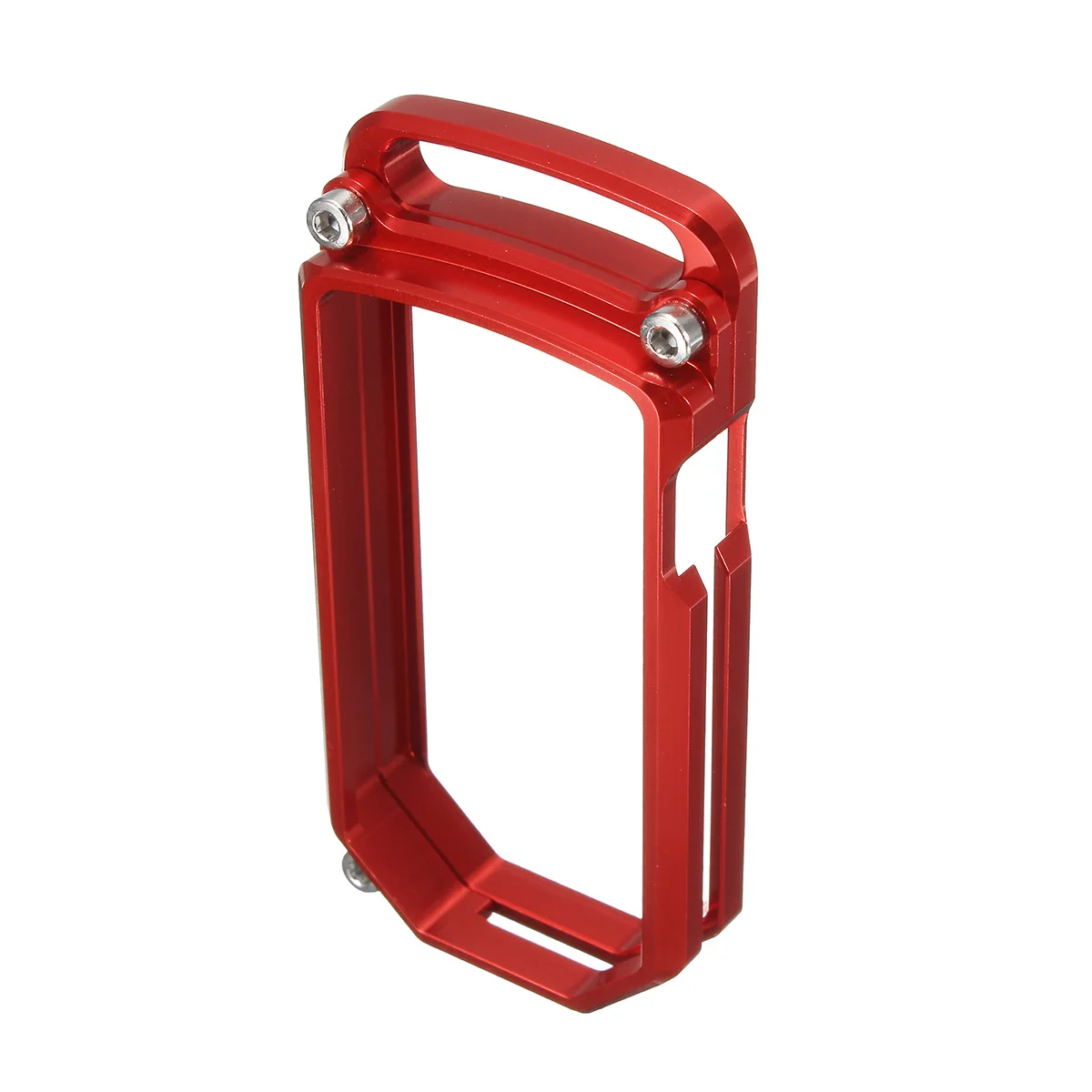 3-Цвет мотоциклетные CNC ключ чехол для крышки оправа с цепочкой держатель Алюминий для поездок на мотоцикле Ducati Diavel 1200 2011 2012 2013 - Название цвета: Красный