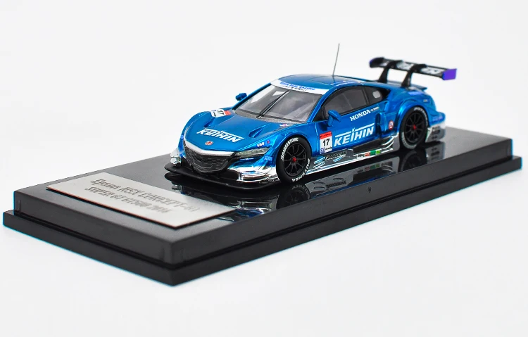 3 цвета оригинальные, фабричные, по цене производителя, 1: 64 Honda NSX CONCEPT-GT GT500 брелок для автомобильных ключей, игрушки для детей литья под давлением модель автомобиля подарок на день рождения - Цвет: 2