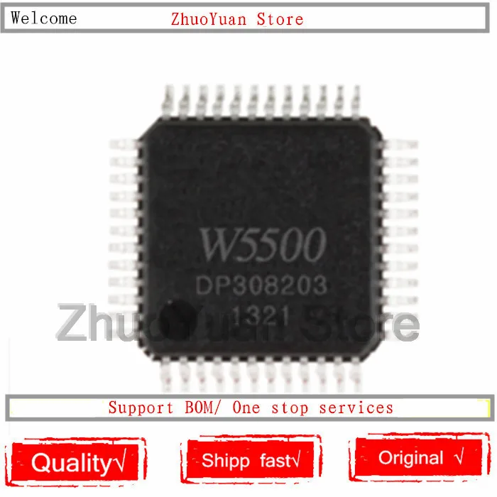 

1PCS/lot New original W5500 LQFP48 IC chip