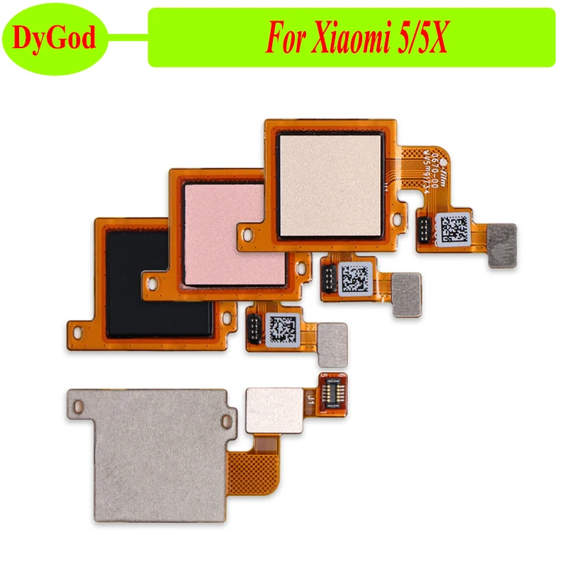 DyGod запасные части для Xiaomi 5 5X Кнопка отпечатков пальцев разблокировка пальца