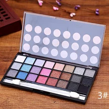 Мода 24 Цвет Тени Косметическая Shimmer матовая палитра теней