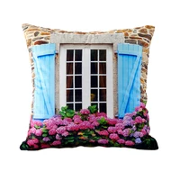 RUBIHOME 3D дизайн цветок двери декоративные Пледы Подушки без внутренней домашний декор диван мягкий Лидер продаж полиэстер - изображение