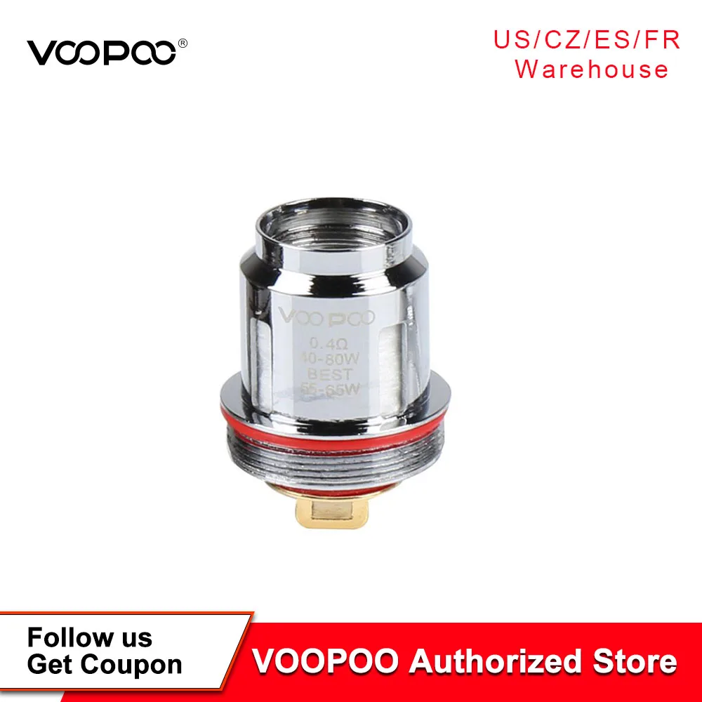 5 шт./упак. VOOPOO Uforce U2 U4 N1 N2 N3 P2 сменная катушка для Voopoo Tank Drag 2 комплект mini kit |