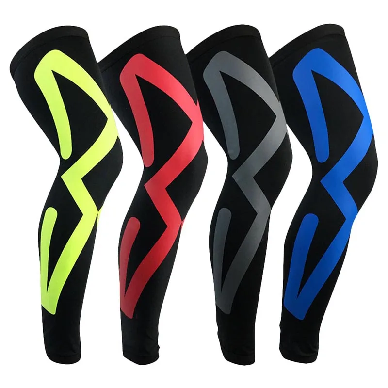 Men Sports Knee Protectors Breathable Football Running Knee Supports