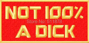 

Guardians of the Galaxy Not 100% A Dick applique TV MOVIE SERIES Iron On Patch fancy dress TRANSFER MOTIF Badge