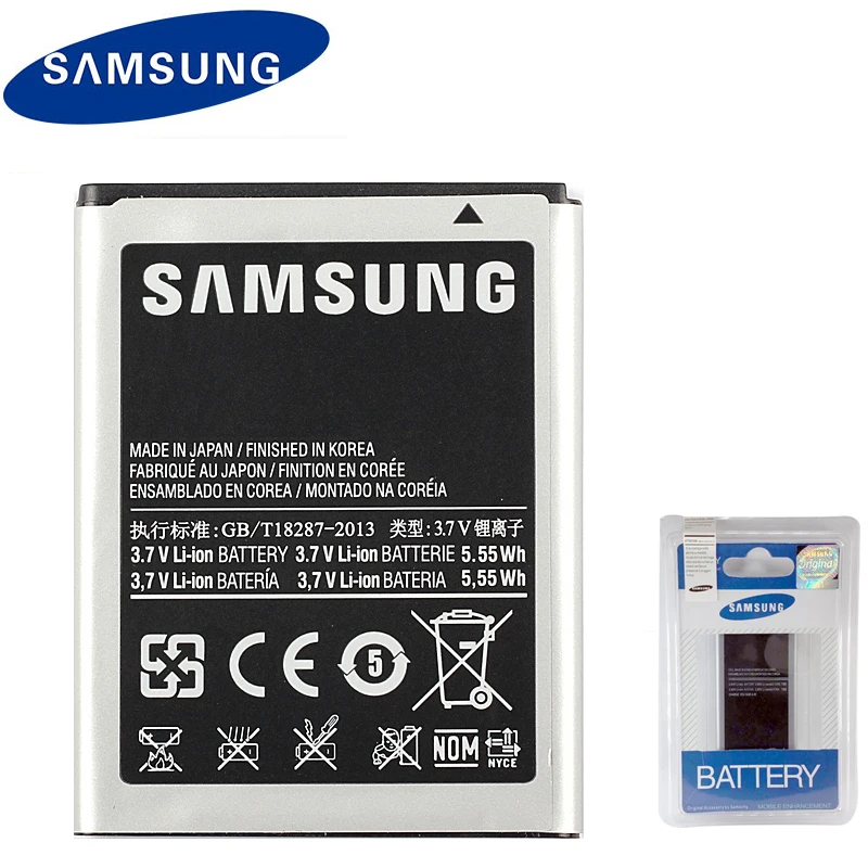 

SAMSUNG Original Replacement Battery EB484659VU For Samsung GALAXY W T759 i8150 S8600 S5820 I8350 I519 X Cover S5690 1500mAh