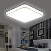 Plafonnier LED ultramince au design carré créatif, design moderne, idéal pour un salon, une chambre à coucher, un Restaurant ou un Foyer ► Photo 2/6
