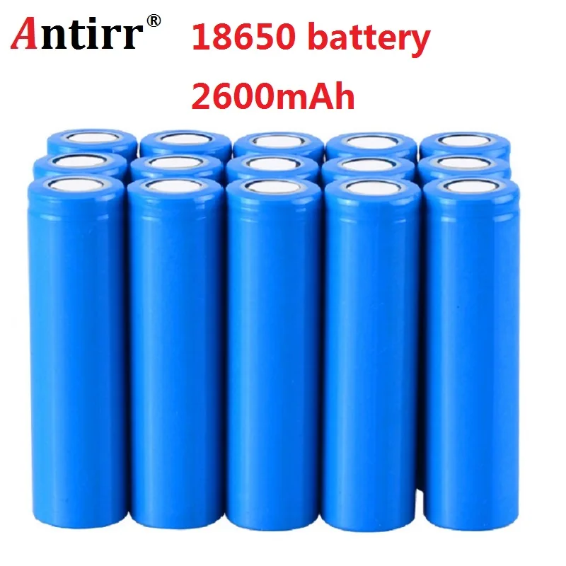 Оригинальный литий-ионный перезаряжаемый аккумулятор 3 7 Antirr 2600 в 18650 мАч