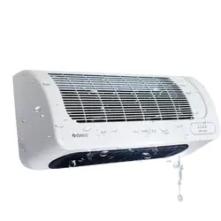 Портативный электронный подогреватель вентилятор для ванной комнаты, настенный теплый воздуходувка радиатор отопления двойного