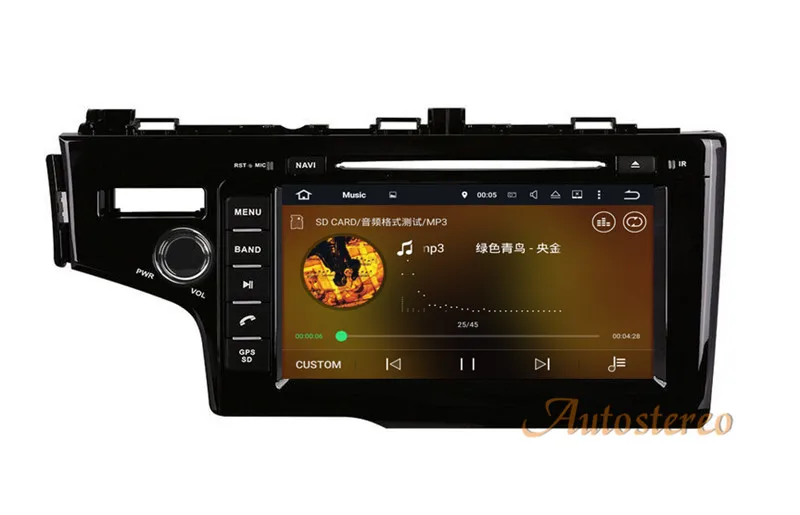 Sale Car CD DVD player Android7.1 Quad core Car GPS navigation for Honda Fit 2014-2017 Left hand radio mirror link mp3 video player 16 Sale Car CD DVD player Android7.1 Quad core Car GPS navigation for Honda Fit 2014-2017 Left hand radio mirror link mp3 video player 16