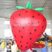 Надувной клубничный, клубничный воздушный шар, рекламный шар