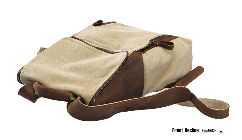 Новое поступление бренд унисекс винтажные консервативный стиль Холст сумки Женщины Рюкзак Мужские Школьные сумки дорожные сумки