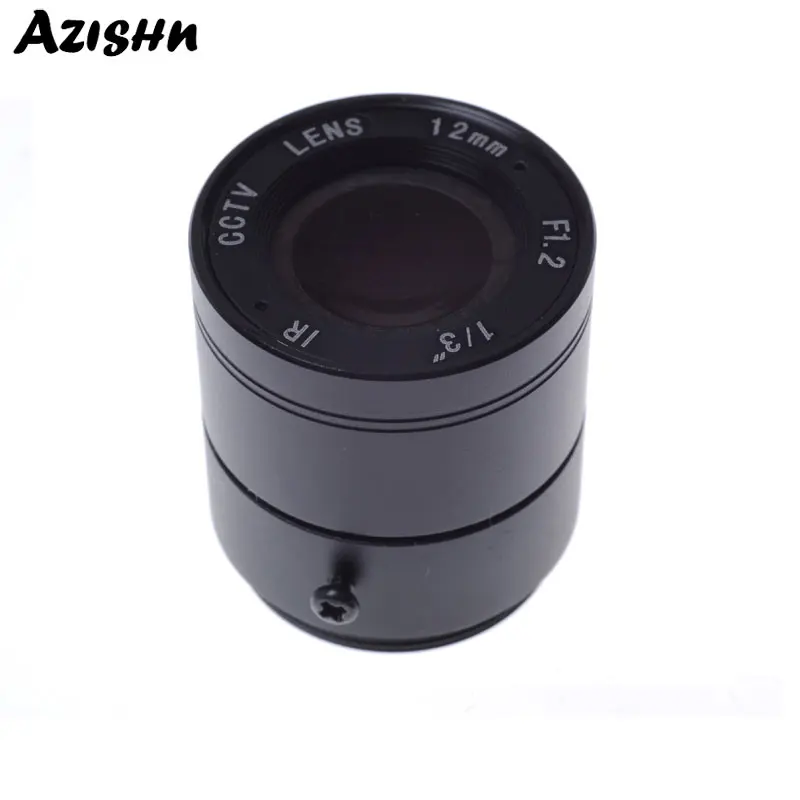 Объектив для системы видеонаблюдения 12 мм 26 2 градусов 1/3 дюйма F1.2|lens file|lenlens for sony