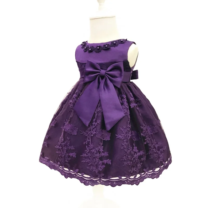 Flower girl dresses Birthday Infant Baby Girls Wedding Pageant 2017