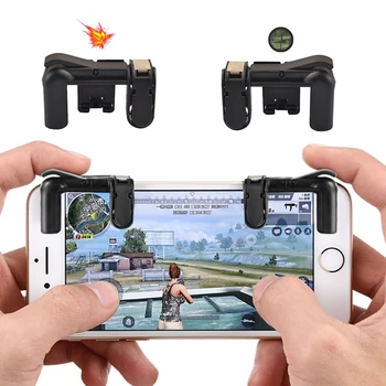 

1 Pair PUBG Trigger Button for Mobile Joystick Assist Phone Gamepad Tool L1 R1 PUBG Controller For Smart phone