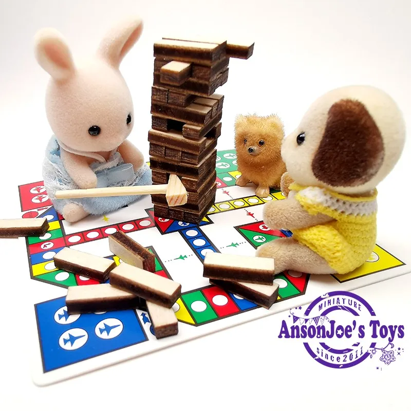 

free shipping!!!1:12 Mini Dollhouse Mini Furniture Model Jenga